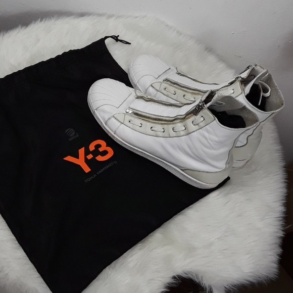 Y-3 YOHI YAMAMOTO ADIDAS SNEAKERS - Picture 1 of 16